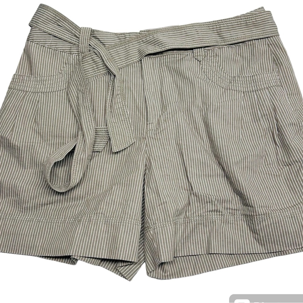 St Johns Bay Striped Paperbag shorts